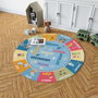 Conceptum Alfombra Woopamuk134 Multicolor 120 x 120 cm
